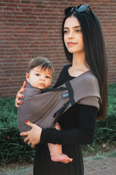 Dětské nosítko ByKay boční nosítko  - Dusty Brown